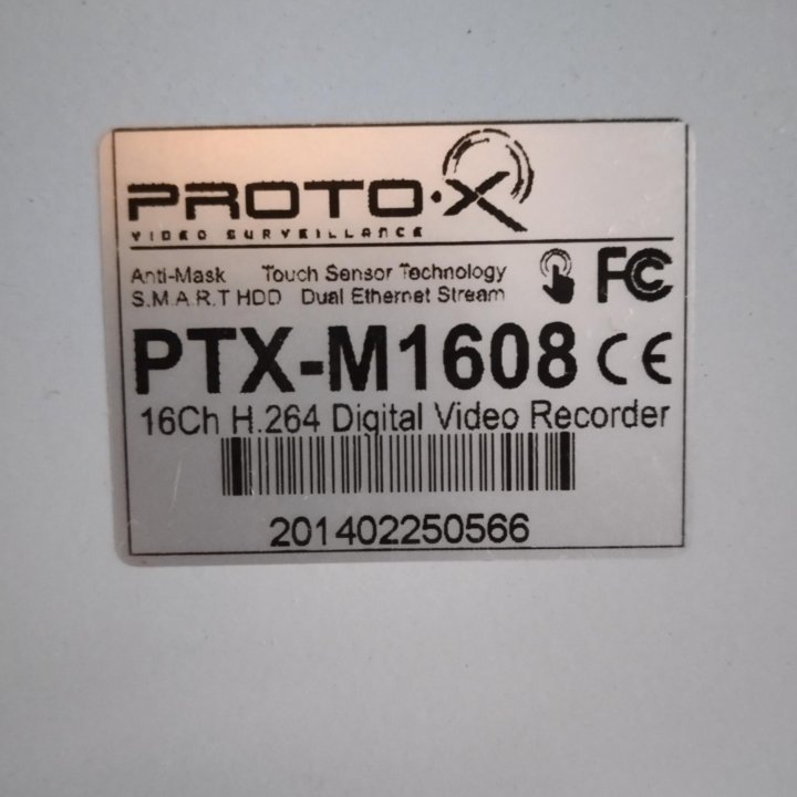 Видеорегистратор Proto-X PTX-M1608U