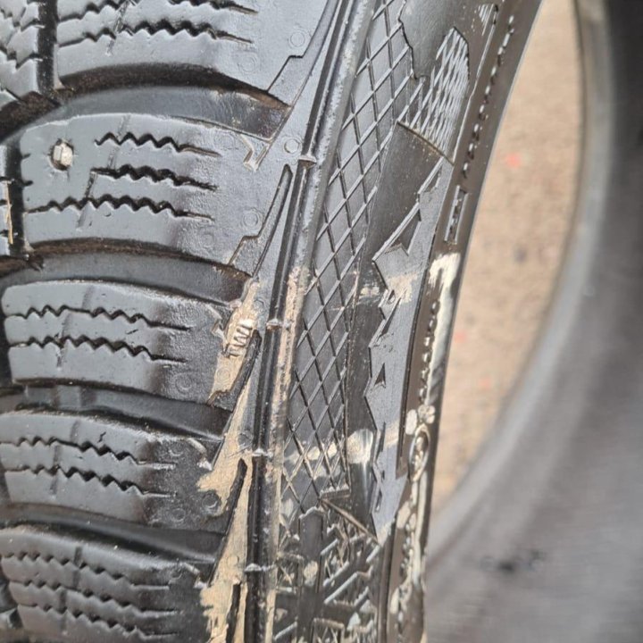 Шины зима липучка Michelin 225-55R17 4-2шт подбор