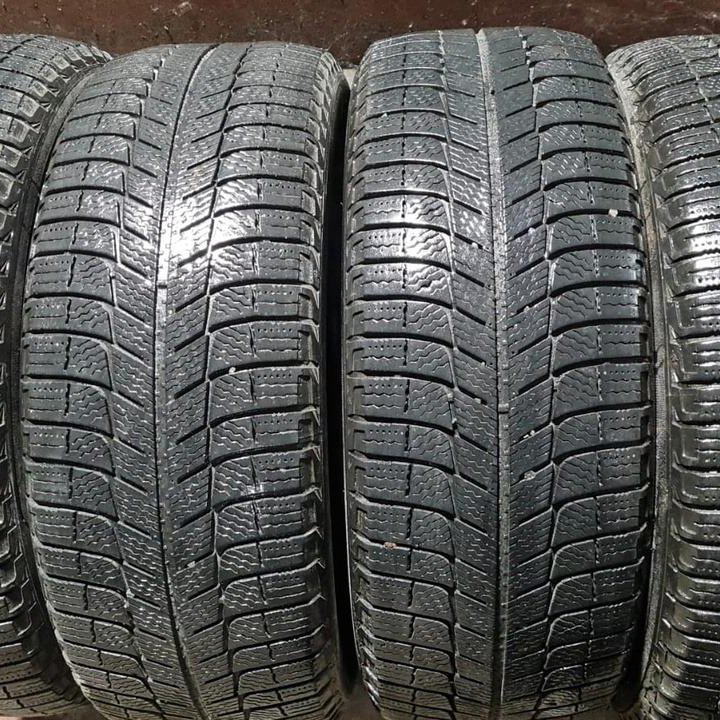 Шины зима шипы бу Michelin 205-55R16 4-2шт подбор