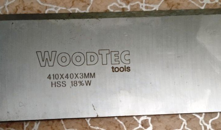 Нож строгальный WoodTec HSS 410 x 40 x 3