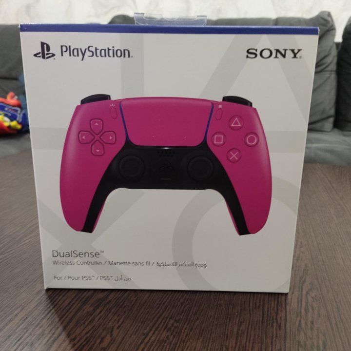 Новый геймпад DualSense для PS 5 Nova Pink