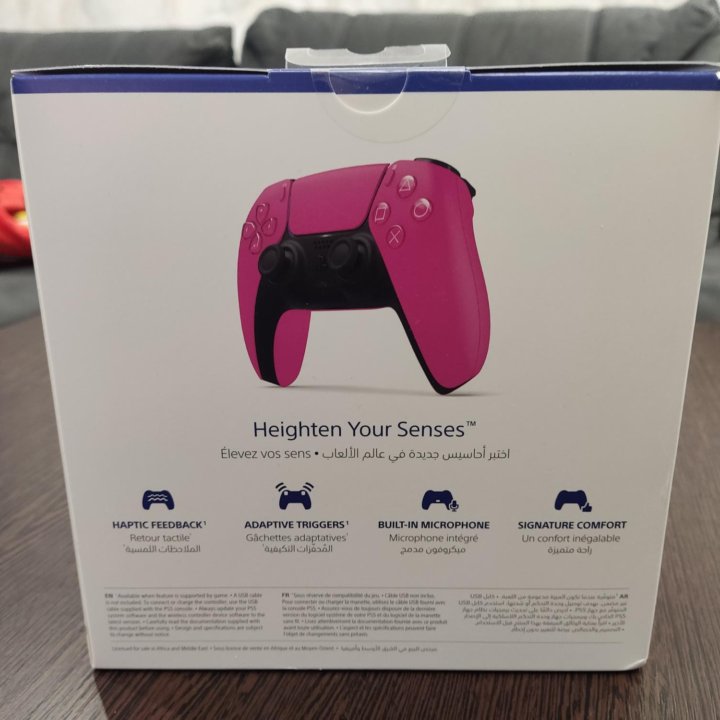 Новый геймпад DualSense для PS 5 Nova Pink