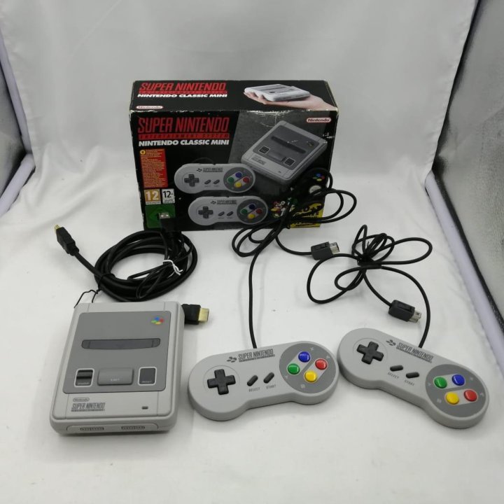 Nintendo SNES Classic Mini +130игр