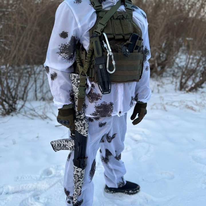 Бронежилет тактический военный, плитник с подсумка