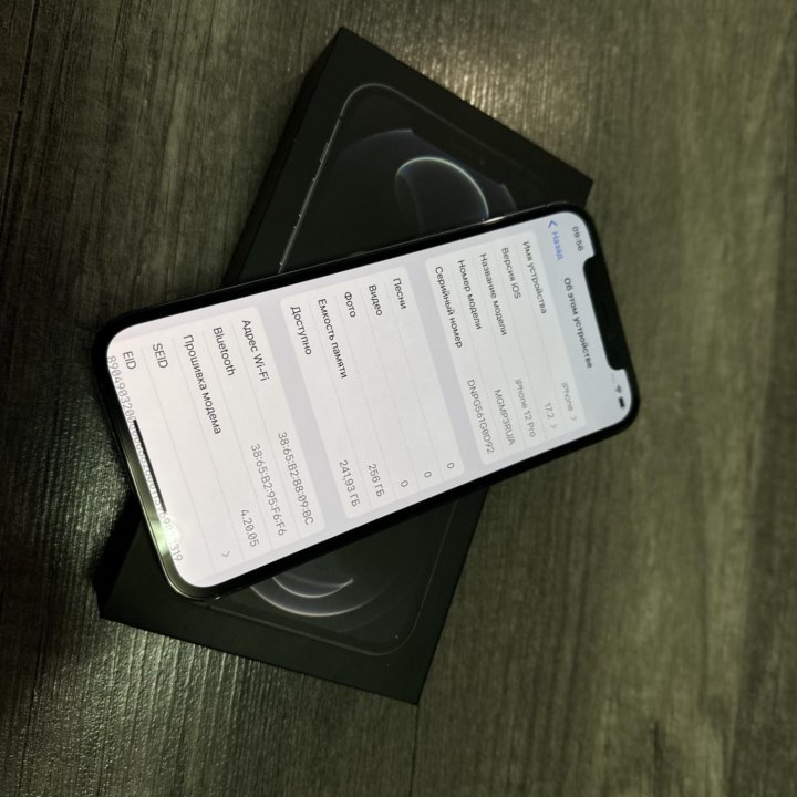 Продам iPhone 12 Pro 256Gb Graphite РСТ