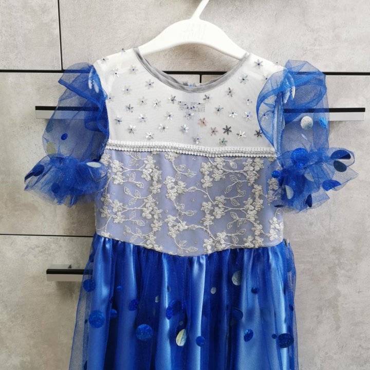 Карнавальный костюм - платье Эльзы