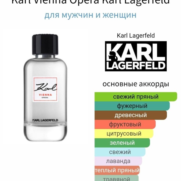 Karl Lagerfeld Vienna Opera edt 100 мл. Новая