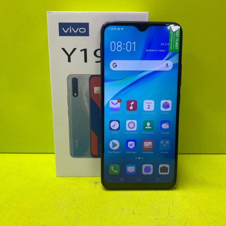 Смартфон VIVO Y19 256Gb