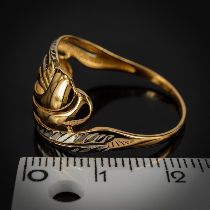 Золотое кольцо 21размер