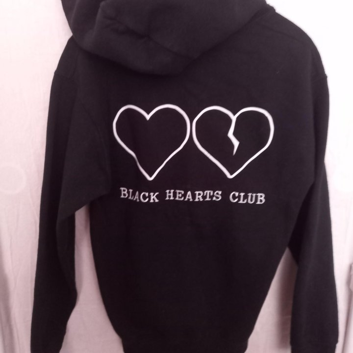 Худи yungblud black hearts club размер s