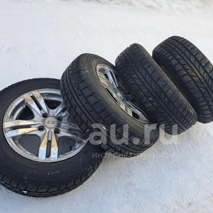 Комплект Литых дисков LS Wheels 4х100 R-14