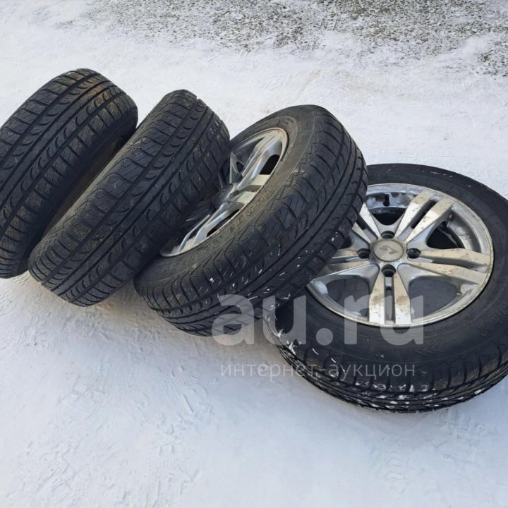 Комплект Литых дисков LS Wheels 4х100 R-14