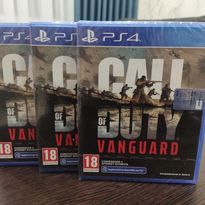 Call of Duty Vanguard PS4/PS5 диск