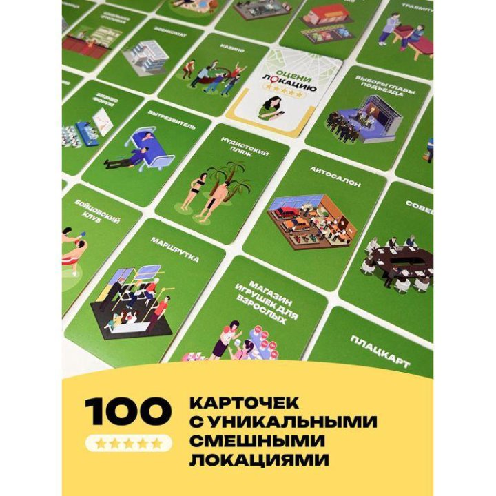 Настольная игра Оцени локацию