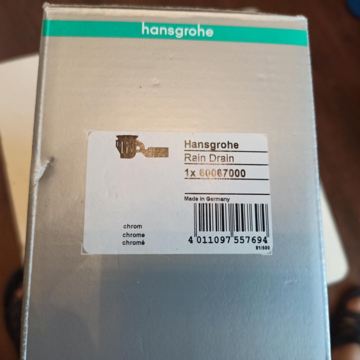 Hansgrohe Raindrain ‘90 XX 60067000 Сифон поддона