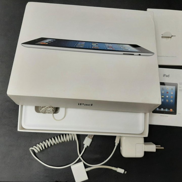 Планшет Apple iPad 4 (Model A1460) 4G LTE, коробка
