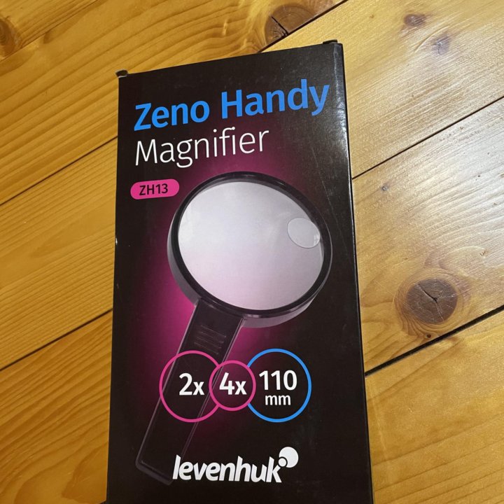 Ручная лупа Levenhuk Zero Handy ZH13