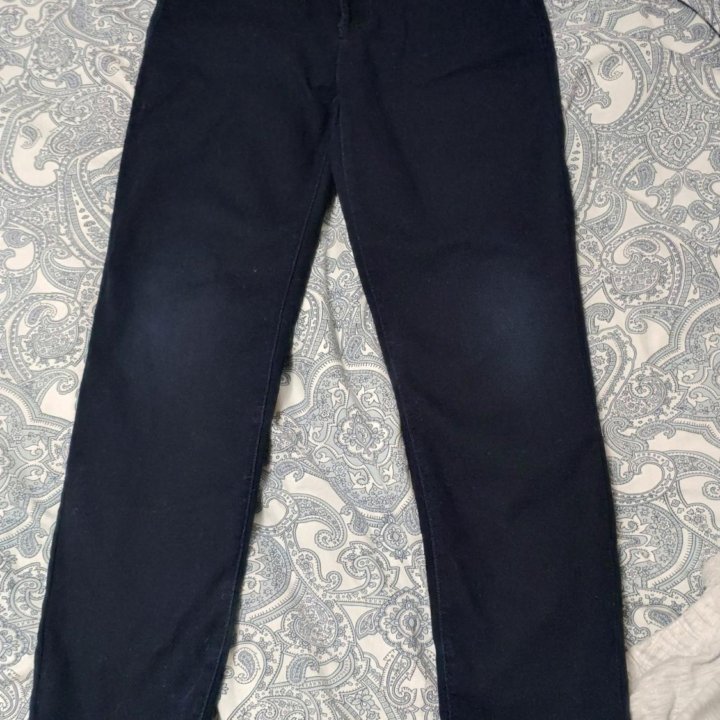 Брюки синие