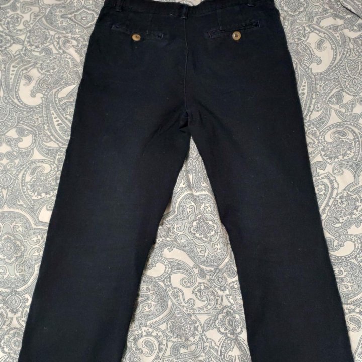 Брюки синие