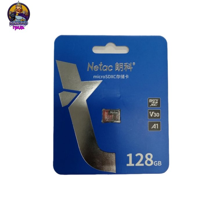 Карта памяти NETAC Micro SD V30 128Gb