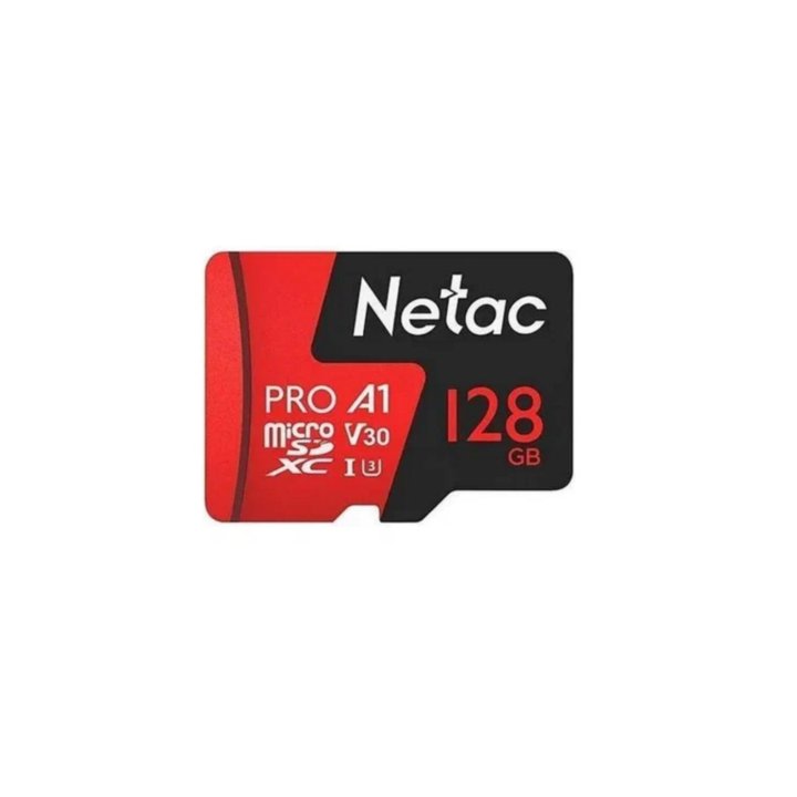 Карта памяти NETAC Micro SD V30 128Gb