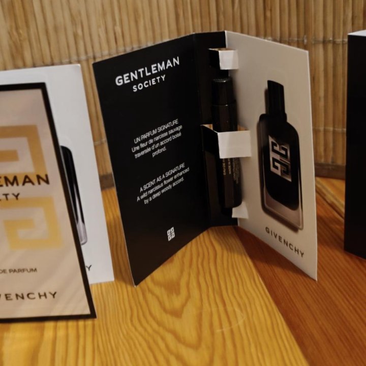 Пробники мужские Givenchy Gentleman society,Privee