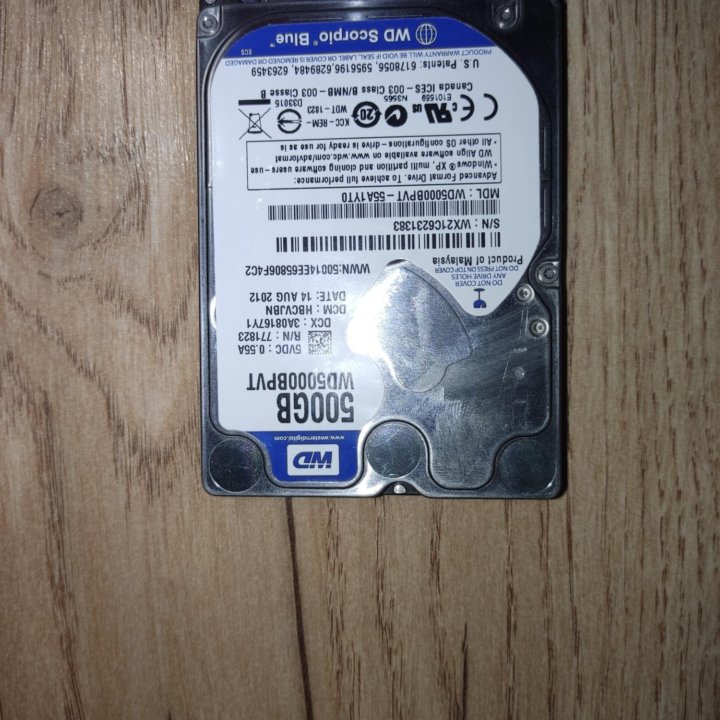 HDD Western Digital 500gb