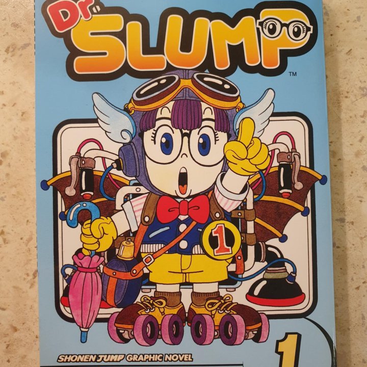 Манга японская Dr. slump, доктор Сламп