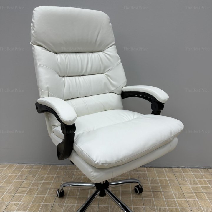 Кресло офисное,игровое/ белый / Доставка