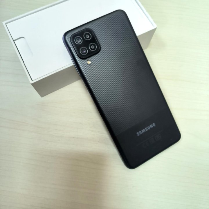 Samsung A12 Black самсунг