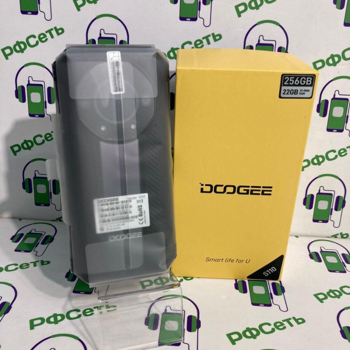 DOOGEE S110 12/256Gb 50Мпикс 10800mAh NFC 6.58