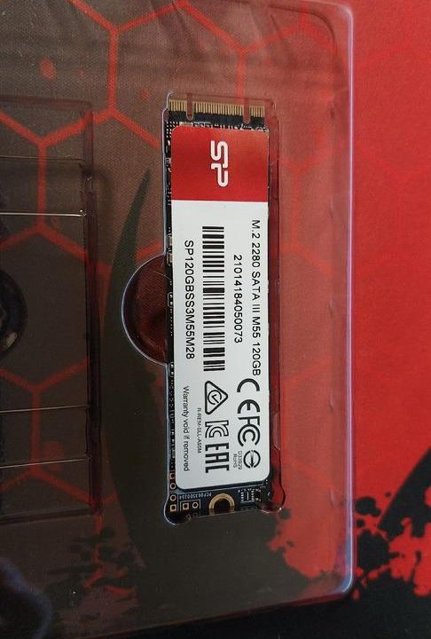 SSD M.2 накопитель Silicon Power M55 120 ГБ