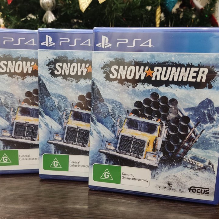 Snow Runner Premium Edition PS4 (диск)