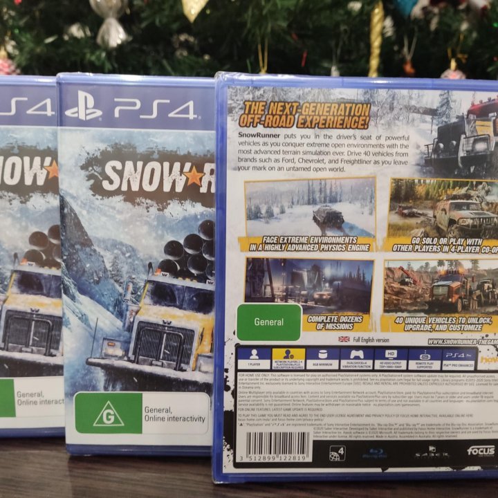 Snow Runner Premium Edition PS4 (диск)