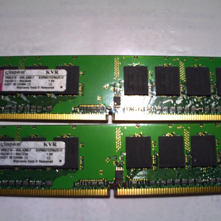 память DDR2 512 mb