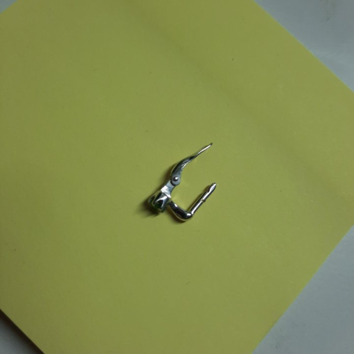 Серьги серебро