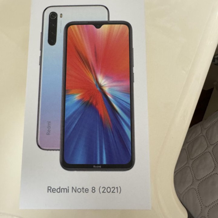 Коробка от телефона Redmi Note 8 2021