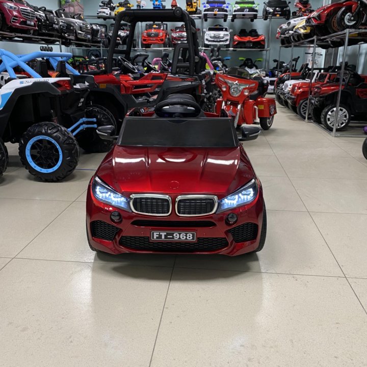 Детcкий электрoмoбиль BMW X6 (FT-968) 4WD