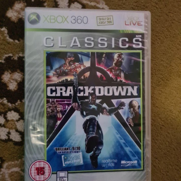 CRACKDOWN Xbox 360 лицензия