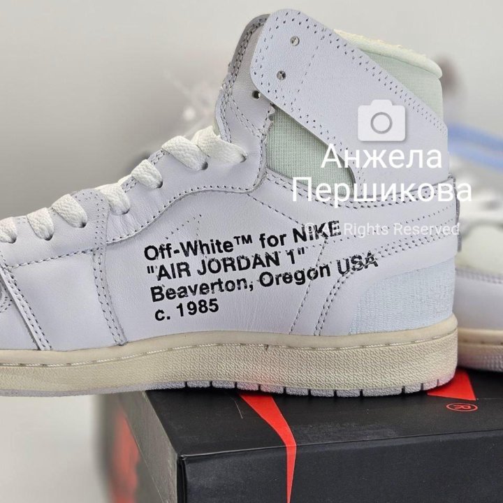 Off White x Jordan 1 Retro High 