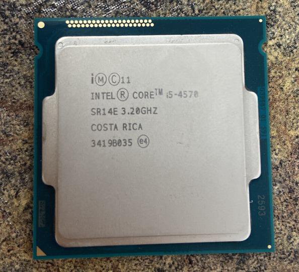 Процессор intel core i5 4570 lga 1150 4 ядра 3.6GH