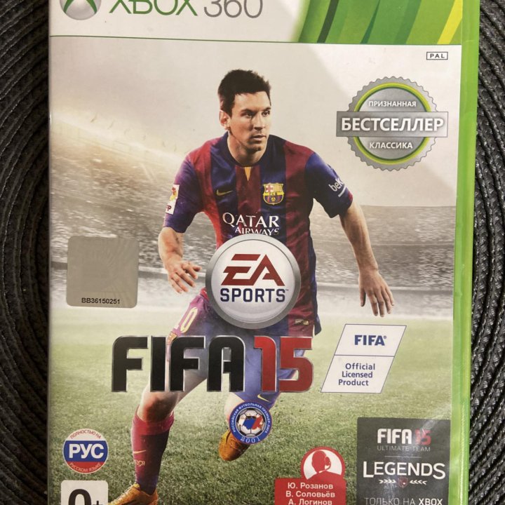 Игра для приставки xbox 360 FIFA 07, 15