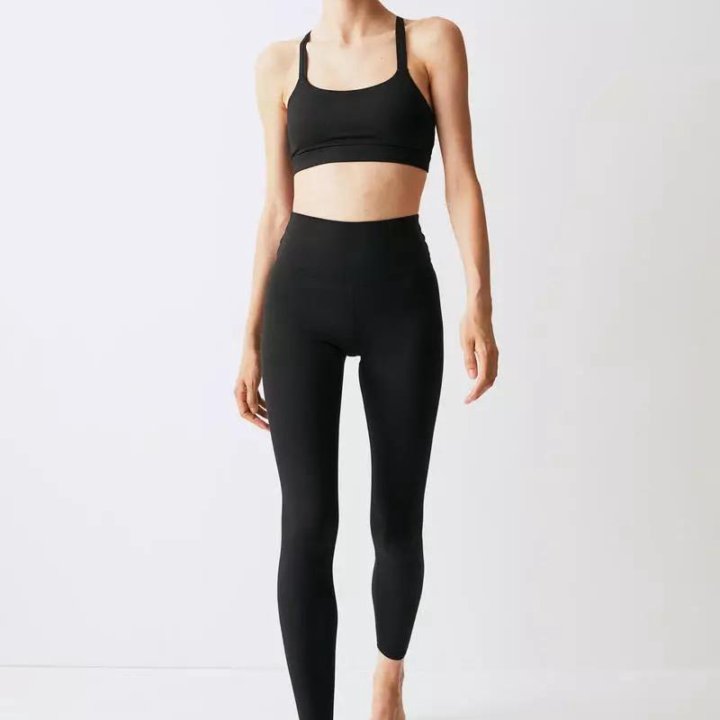 Леггинсы H&M Sport, две модели S/M