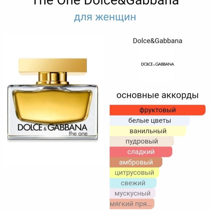 Dolce&Gabbana The One 75 мл