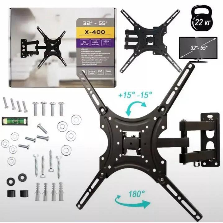 Кронштейн для телевизора наклонно-поворотный