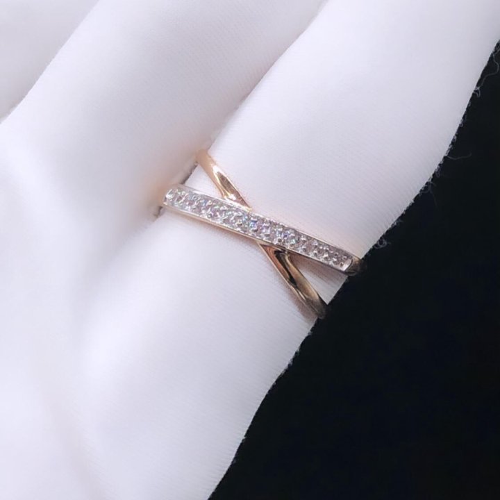 Золотое кольцо Размер 18.5 Арт 2500 от Sokolov