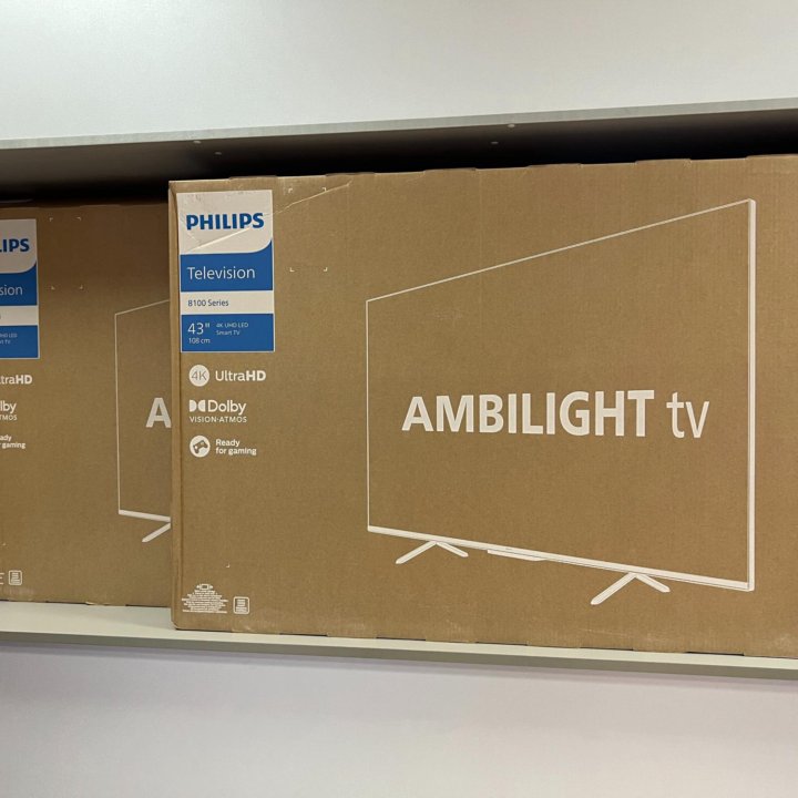 Новый 4K с Ambilight 43