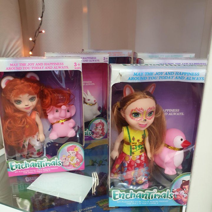 Enchantimals, энчантималс куклы и много игрушек