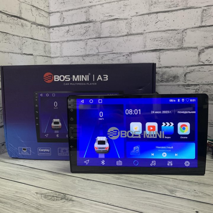 Автомагнитола Android “9” Bos Mini 2+32GB