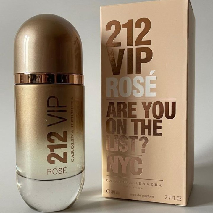 Carolina Herrera 212 Vip Rose 100 ml. духи парфюм